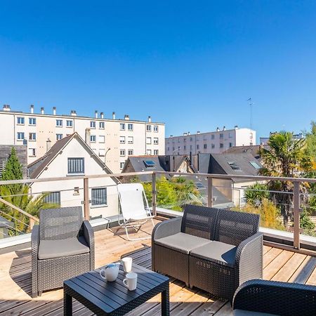 Teranga - Studio Avec Grande Terrasse Dans Rennes Zewnętrze zdjęcie